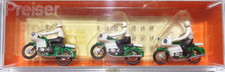 Preiser 25101 Kradfahrer Polizei 3 Figuren 1:87 H0 Top+OVP