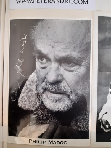 Philip madoc signiertes foto - signiertes,