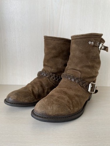 Golden goose biker boots - golden,