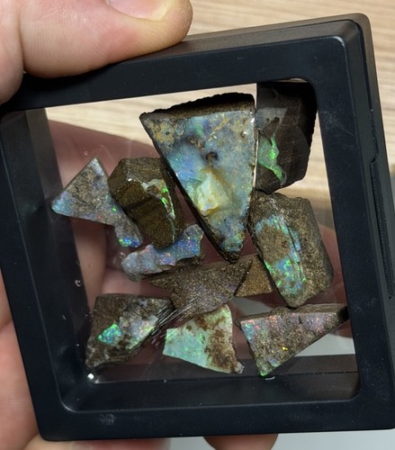 Boulder gem opal rub - boulder,