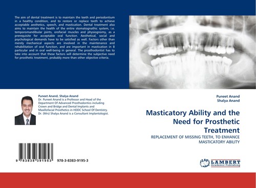 Masticatory ability and the - and,