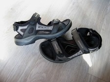 ECCO  Treckingsandalen Sandalen schwarz grau Gr. 36