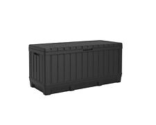 Koll Living Gartenbox Kentwood, 350 Liter, Gartentruhe Aufbewahrungsbox Truhe