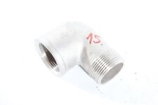 1 x Winkelverschraubung Winkel 90° 1 1/4" IG-AG Rohrverschraubung Edelstahl 316