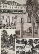 Lot mit 85 Ansichtskarten Bad