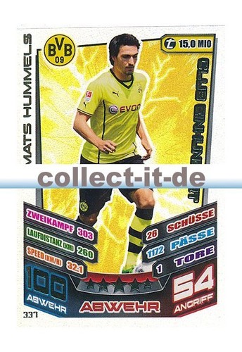 Match attax 337 - attax, mats