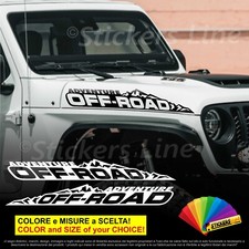 2 Aufkleber Off Road + Berge