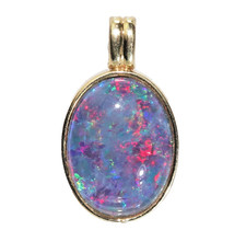 Anhänger Gold Opal austral