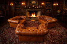 Chesterfield Luxus Leder