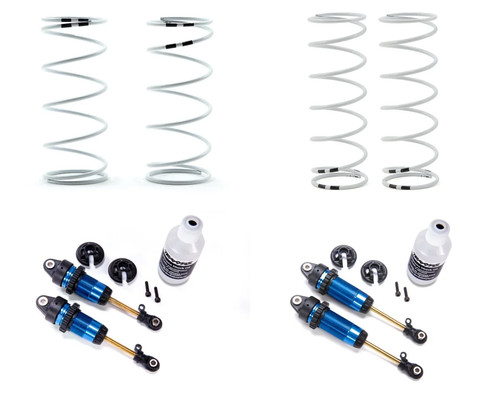 Traxxas dämpfer gtr set - dämpfer, blau