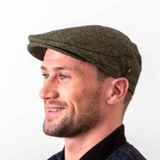 Irish Tweed Flat Cap Hat from