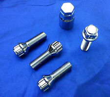 Chrom Felgenschlösser Radsicherung Felgenschloss M14 x1,5 35 Kegel SW19/21 57405