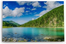120x80cm Wandbild See