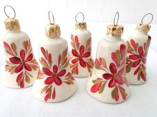 5 alte Glas Weihnachten