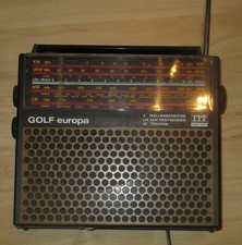 Kofferradio ITT Schaub-Lorenz Golf Europa vintage funktioniert