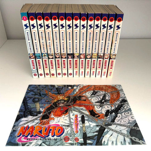 Naruto manga set - naruto, –