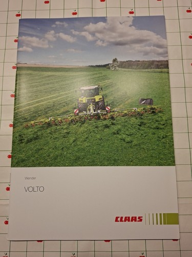 Prospekt claas volto - prospekt, wender