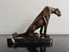 Bronzefigur Panther / Puma –