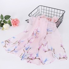 Damen Bunt Chiffon Schal