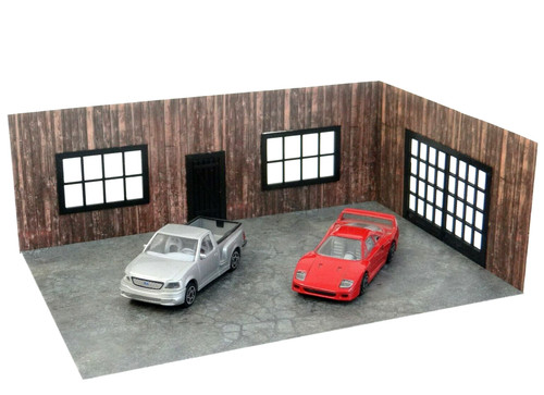 Holz auto garage maßstab - auto,