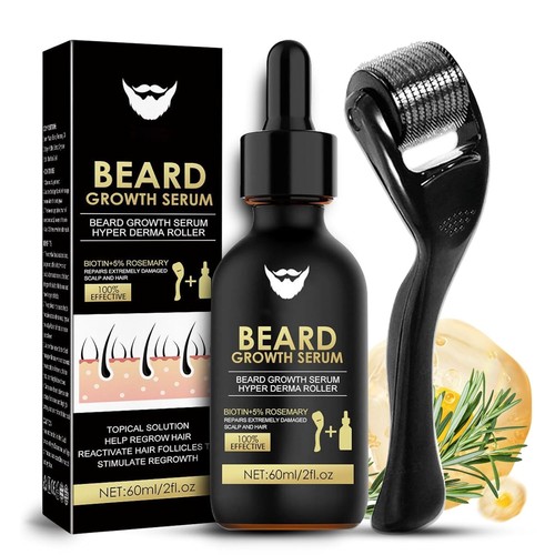 Beard hair growth kit - &,