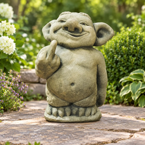 Steinguss deko gartenfigur - steinguss,