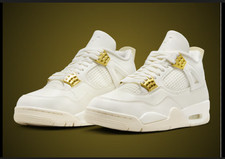 Air Jordan 4 WMNS 'Metallic