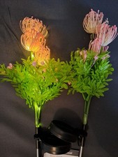 LED Solar Gartenleuchten,Blumen leuchten ab Dämmerung, Neu 4 Stück