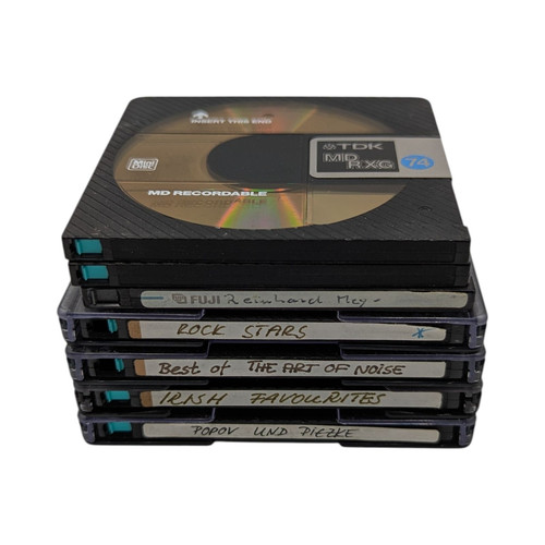 Minidisc min tdk md - tdk, md-rxg