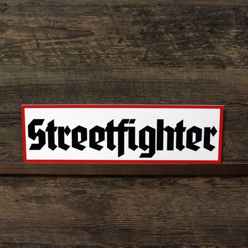 Schild streetfighter wegweiser - streetfighter,