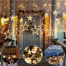 LED Lichterkette Sterne