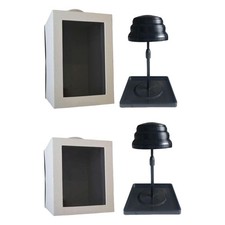 Perücke Aufbewahrungsbox anhebbare Halterung Friseursalon Zubehör Reisekoffer