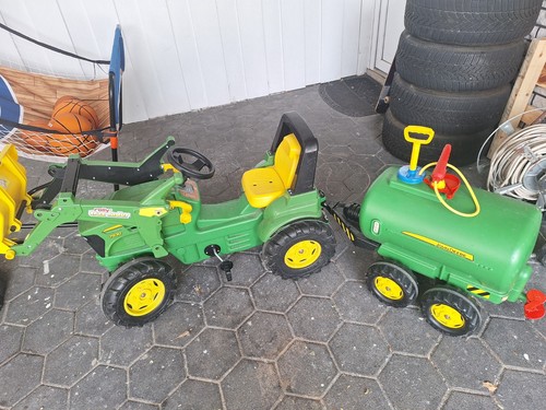 John deere traktor mit - john,