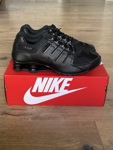 Nike shox tripple black - shox, nz.