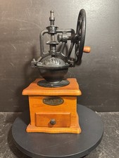 Kaffeemühle Holz Handmühle Manuell Retro Mahlwerk Antik Nostalgie