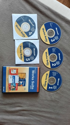 Microsoft works suite - microsoft, 2004