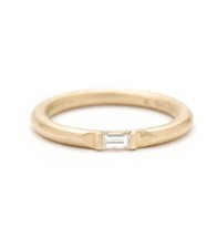 Diamant solitär ring - solitär, 1