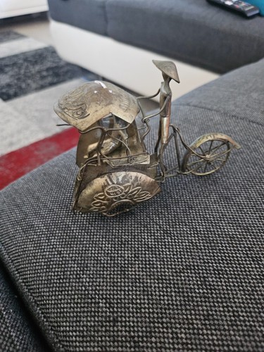 Rikscha mit fahrrad - mit,