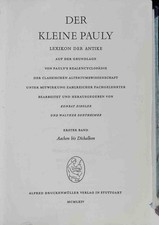 Der kleine Pauly: Lexikon der