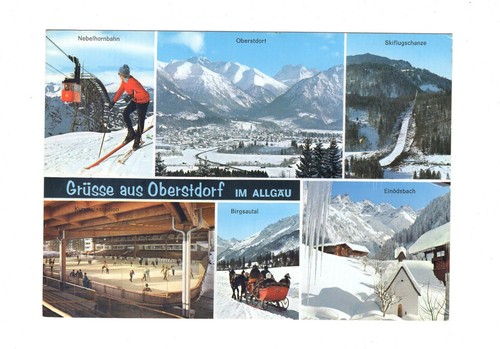 Ansichtskarte oberstdorf - ansichtskarte,