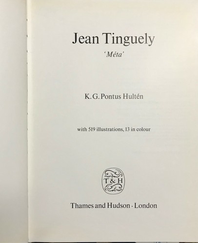 Jean tinguely méta - jean,