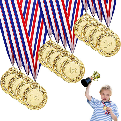 Stück gold medaillen - gold,