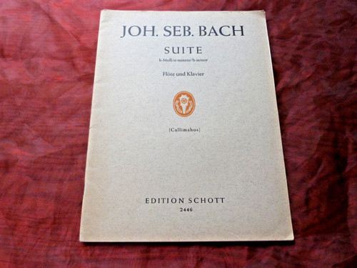 Bach suite moll - bach,