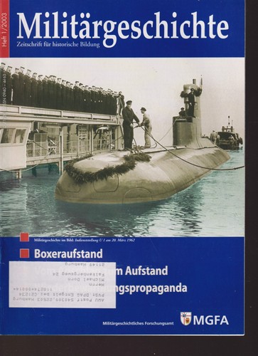 Militärgeschichte 2003/01