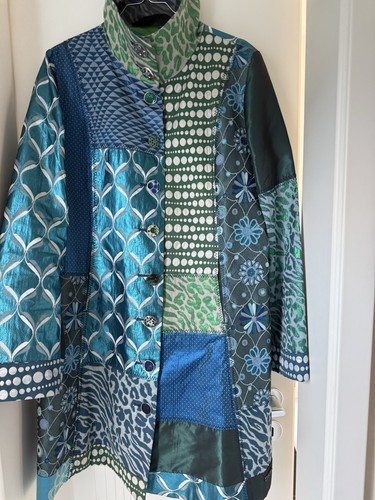 Desigual mantel blau und - blau-,