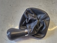 58C* Mercedes W203 Schaltsack Schaltknauf Leder 6-Gang Schwarz Classic