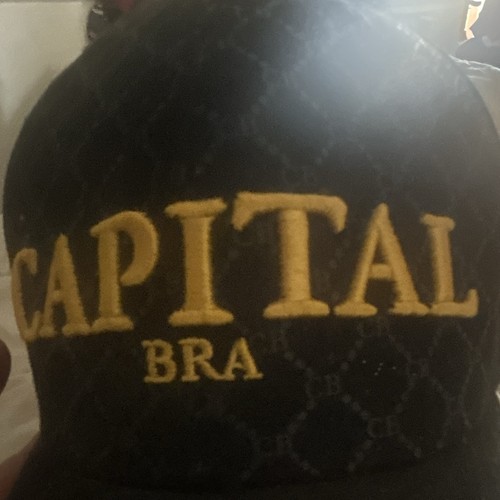 Capital bra cap - schwarz, mit