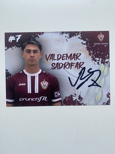 Valdemar sadrifar autogramm - valdemar,