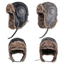 Herren Piloten Pelzmütze