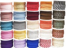 0,40€/m) Kordel 15 Meter Ø 4 MM Kordelband Drehkordel Kordelschnur - Farbwahl